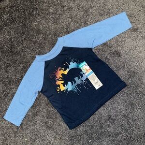 NWT Baby Dino Print Long Sleeve Shirt